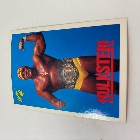 1990’s hulk hogan titan wrestling cards. Vintage good Preowned condition - Picture 5 of 6
